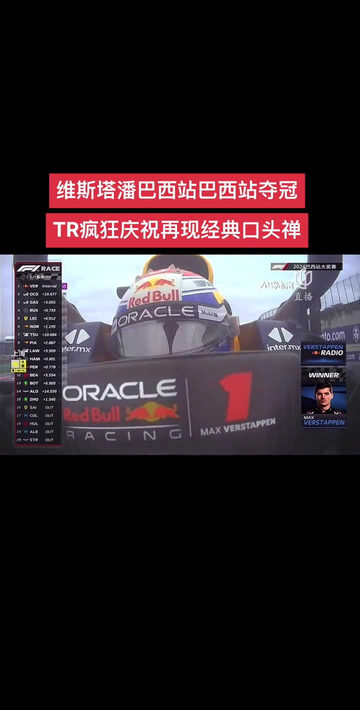 威廉姆斯绝杀红牛二队，维斯塔潘带队取胜